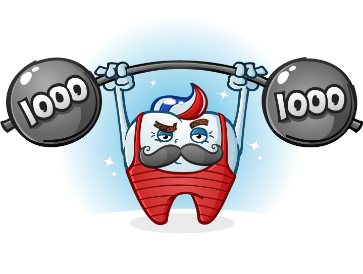 weight-lifting tooth